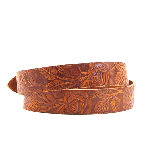 1 1/4" Tooled Tan