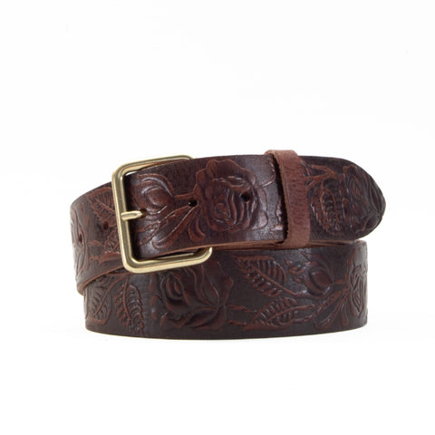 1 3/4" Tooled Brown