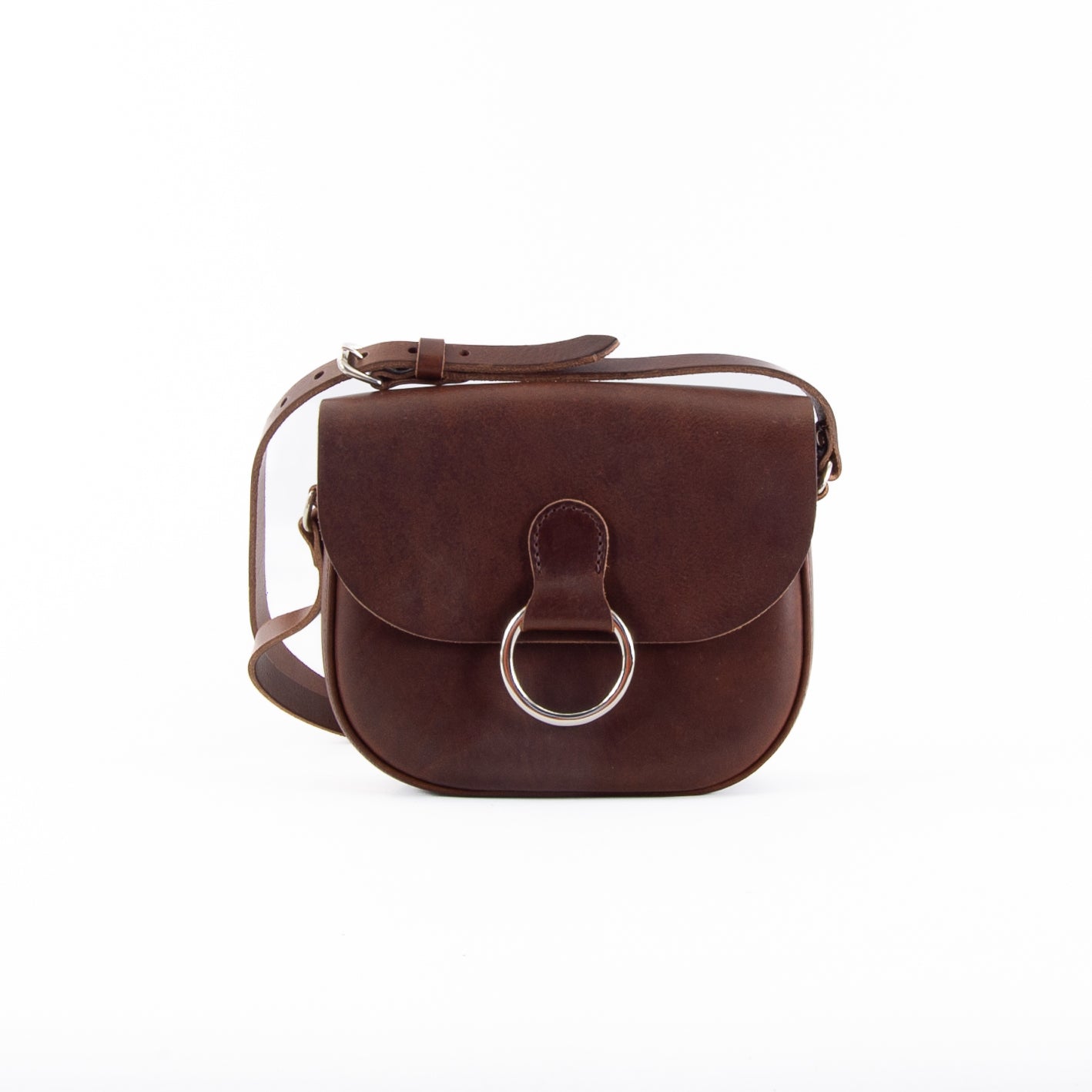Mini-Belle Brown Leather Crossbody Bag – Village Leathers