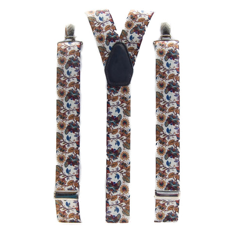 Floral Trouser Braces