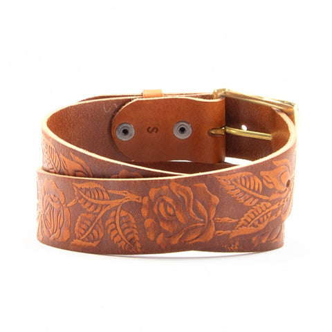 1 3/4" Tooled Tan