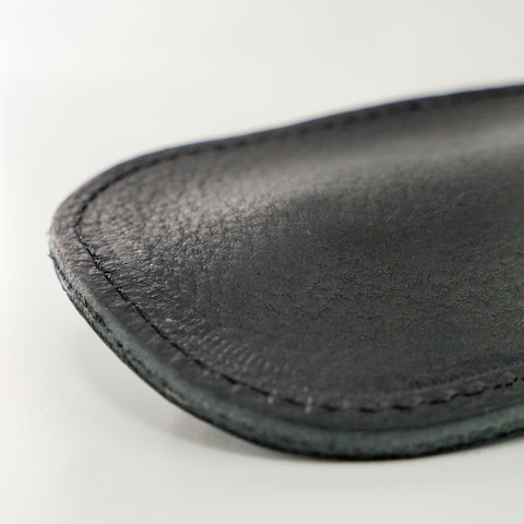 Black Leather Bell Key Holder