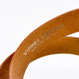 1 1/2" Classic Tan Leather Belt