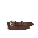 1" Classic Brown Leather Belt