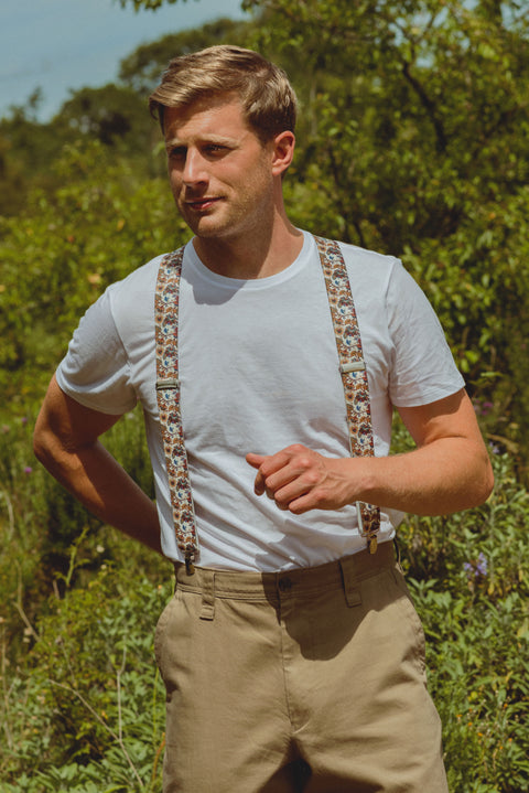 Floral Trouser Braces