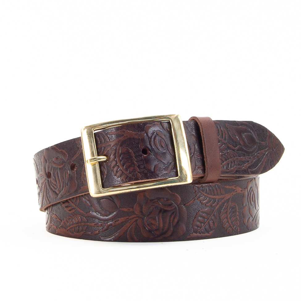 1 1/2" Tooled Brown