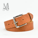 1 1/2" Classic Tan Leather Belt