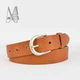 1 1/4" Classic Tan Leather Belt