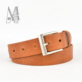 1 1/4" Classic Tan Leather Belt
