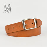 1 1/4" Classic Tan Leather Belt