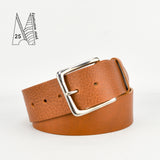 2" Classic Tan Leather Belt