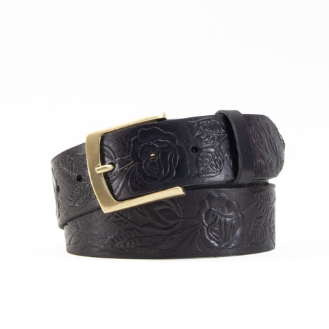 1 3/4" Tooled Black