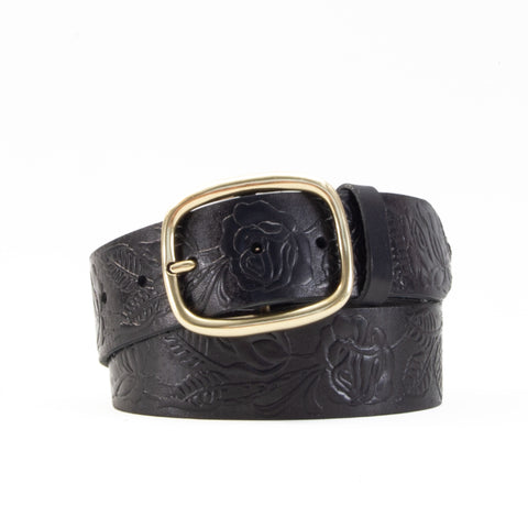 1 3/4" Tooled Black