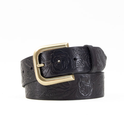 1 3/4" Tooled Black
