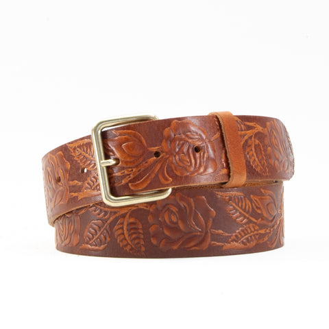 1 3/4" Tooled Tan
