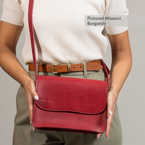 Vic - Missouri Black Leather Bag