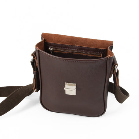 Bennet Brown Leather Messenger Bag