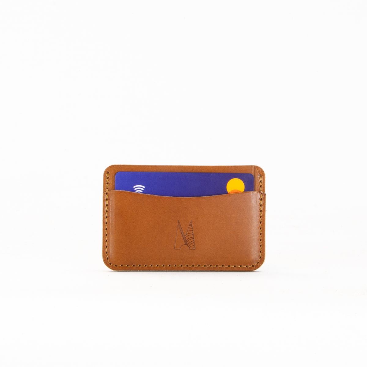 Riva Tan Slimline Card Holder