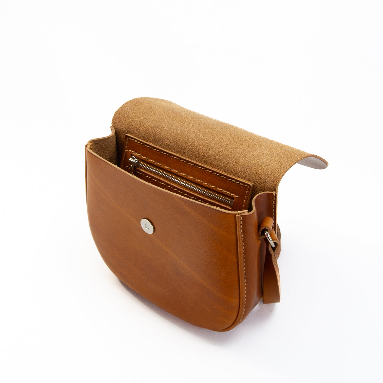 LIFESTYLE SMALL LEATHER BOUND TRIPLE PHOTO FRAME - TAN main image 1