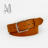 1 1/2" Classic Tan Leather Belt