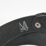 1 1/2" Classic Black Leather Belt