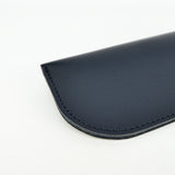 Navy Leather Glasses Case - Chroma