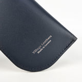 Navy Leather Glasses Case - Chroma