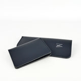 Navy Leather Glasses Case - Chroma