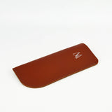Tan Leather Glasses Case - Chroma