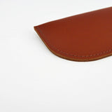 Tan Leather Glasses Case - Chroma
