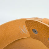 2" Classic Tan Leather Belt