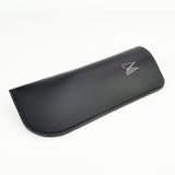 Black Leather Glasses Case - Chroma