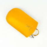 Yellow Leather Bell Key Holder - Roam