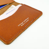 Tan Leather Card Holder - Chroma