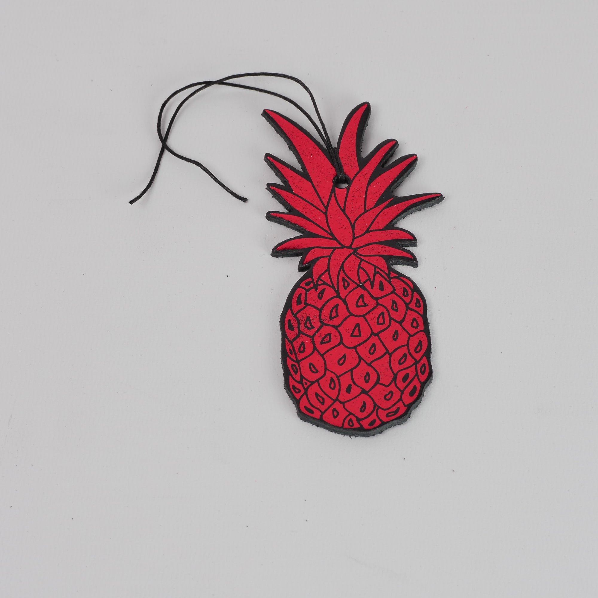 Leather Christmas Pineapple Decoration