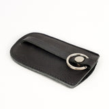 Black Leather Bell Key Holder