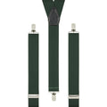 Plain British Racing Green Braces