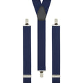 Plain Navy Braces