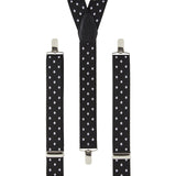 Polkadot Black Braces