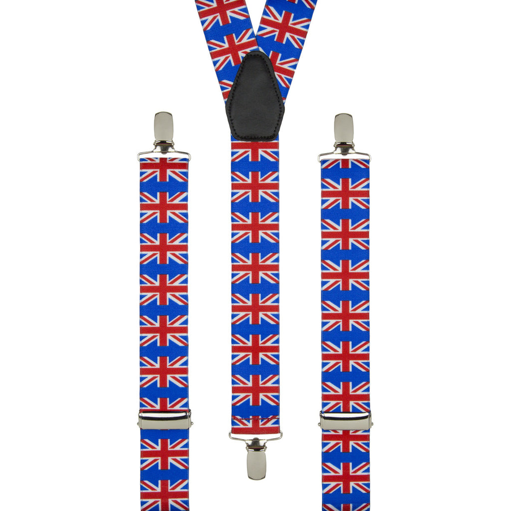 union jack bow tie and braces