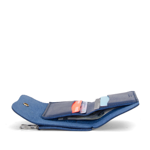 Missouri Cobalt Blue Leather Purse