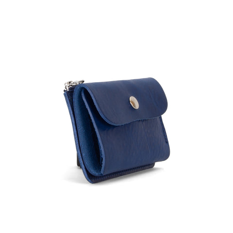 Missouri Cobalt Blue Leather Purse