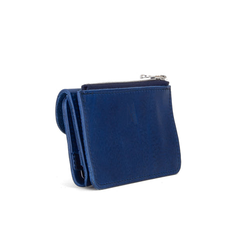 Missouri Cobalt Blue Leather Purse