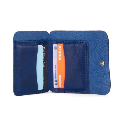 Missouri Cobalt Blue Leather Purse