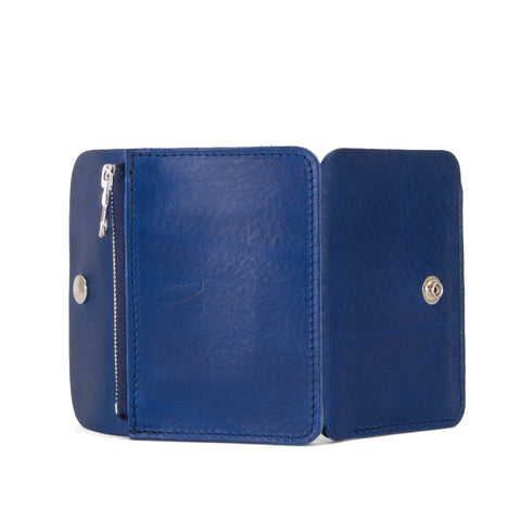 Missouri Cobalt Blue Leather Purse