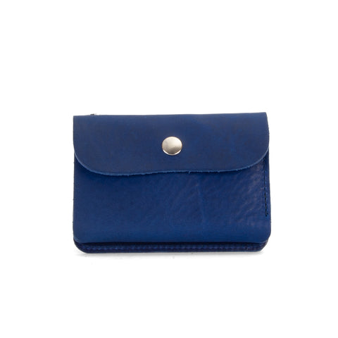 Missouri Cobalt Blue Leather Purse