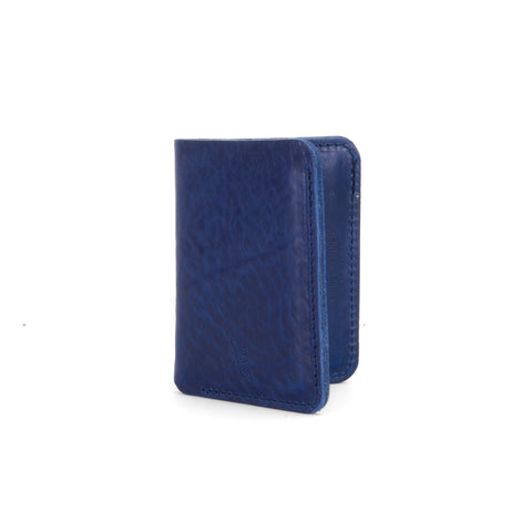 Missouri Cobalt Blue Leather Wallet