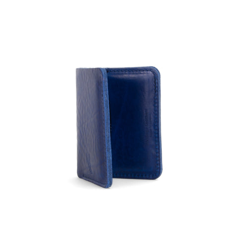 Missouri Cobalt Blue Leather Wallet