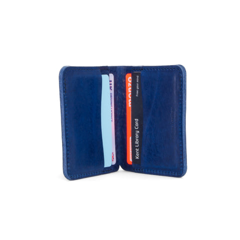 Missouri Cobalt Blue Leather Wallet