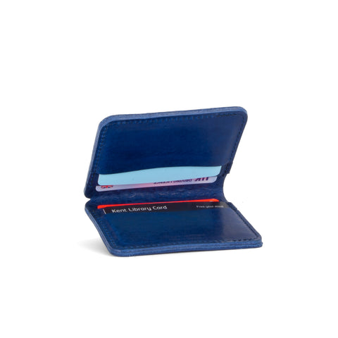Missouri Cobalt Blue Leather Wallet
